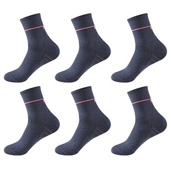 Women's 6 pk Professional Athletic Socks Sports Socks with Elastic Cuff & Reinforced Design