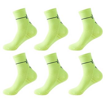 Women's 6 pk Professional Athletic Socks Sports Socks with Elastic Cuff & Reinforced Design