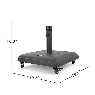 Patio Umbrella Base with Wheels