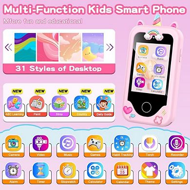 Kids Learning Play Phone with Camera