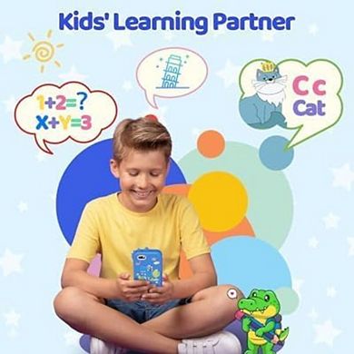 Kids Touchscreen Blue Play Phone with Camera