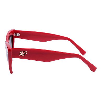 AGP PARIS Retro Cat-Eye Power Acetate Sunglasses