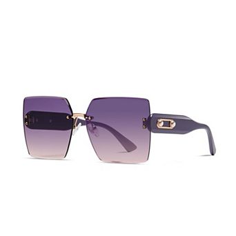 AGP PARIS Stylish Square Acetate Sunglasses