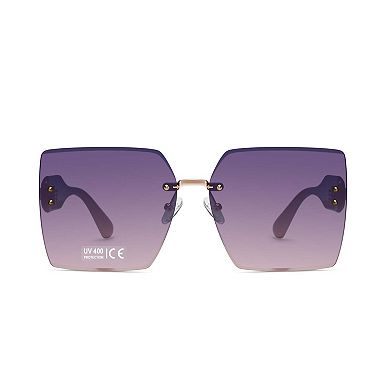 AGP PARIS Stylish Square Acetate Sunglasses