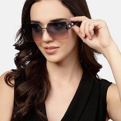 AGP PARIS Stylish Square Acetate Sunglasses