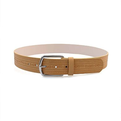 AGP PARIS Yellow Designer Classic Belt