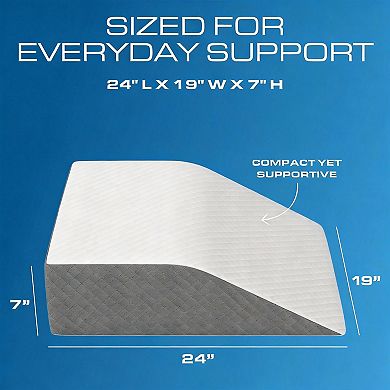 Memory Foam Leg Elevation Pillow for Post Surgery Recovery