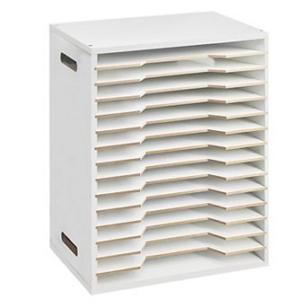 15 tier Scrapbook Storage Rack, Durable, Stylish, Multi-Functional