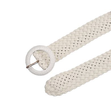 AGP PARIS Braided Round Buckle Belt