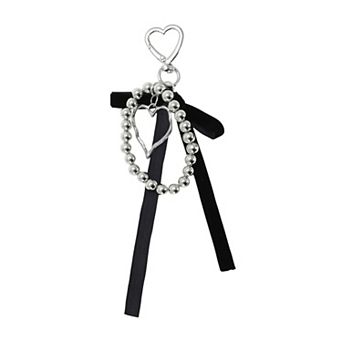 Stylish Bow Hearts Handbag Charm 1 pc