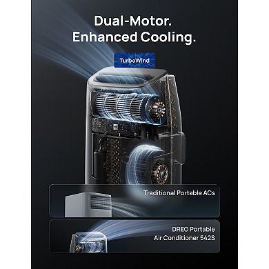 DREO 8,000 BTU Portable Air Conditioner