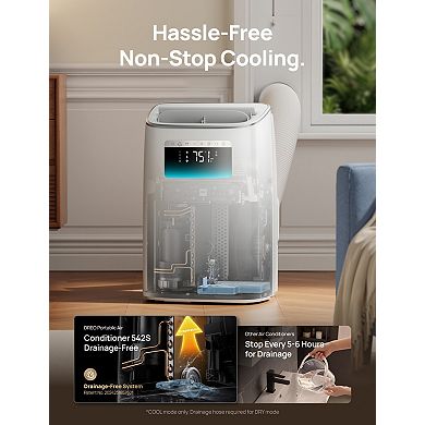 DREO 8,000 BTU Portable Air Conditioner