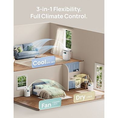 DREO 8,000 BTU Portable Air Conditioner