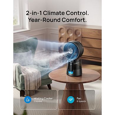 DREO Ultrasonic Misting Fan