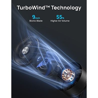 DREO 9-Inch Smart Pedestal Fan