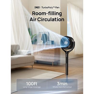 DREO 9-Inch Smart Pedestal Fan
