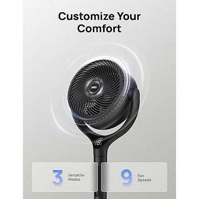 DREO 9-Inch Pedestal Fan