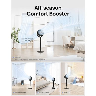 DREO 9-Inch Pedestal Fan