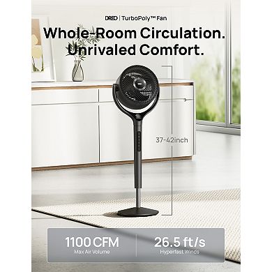 DREO 9-Inch Pedestal Fan