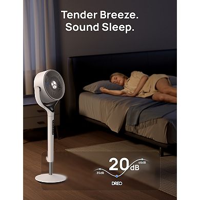 DREO 9-Inch Smart Pedestal Fan