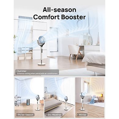 DREO 9-Inch Smart Pedestal Fan