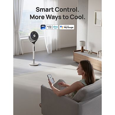 DREO 9-Inch Smart Pedestal Fan