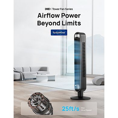 DREO 42-Inch 6 Speed Tower Fan