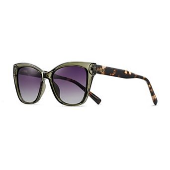 AGP PARIS Chic Cat Eye Polarized Acetate Sunglasses