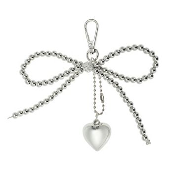 Bow Heart Handbag Charms Keychains 1 pc