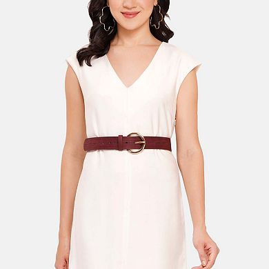 AGP PARIS Magenta Designer Classic Belt