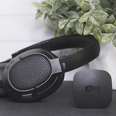 MEE audio Connect T1CMA Bluetooth Transmitter & Headphones Bundle for TV