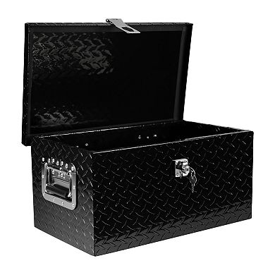 ELEMENT ACE 20 Inch Aluminum Tool Storage Box with Lock for Vehicle Mounting