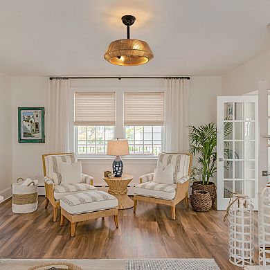 ELEMENT ACE Modern Ceiling Fan with Adjustable Lighting and Remote Control