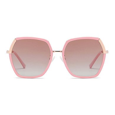 AGP PARIS Premium Square Polarized Acetate Sunglasses