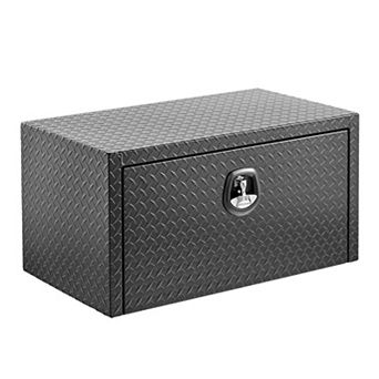 ELEMENT ACE Heavy Duty Aluminum Underbody Truck Tool Box Storage Organizer Chest with Lock