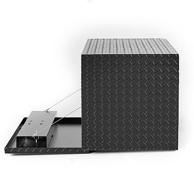 ELEMENT ACE Heavy Duty Aluminum Underbody Truck Tool Box Storage Organizer Chest with Lock