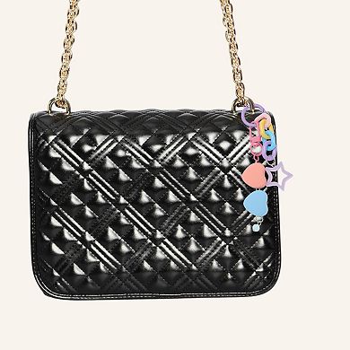 Fashionable Hearts Handbag Charms 1Pc