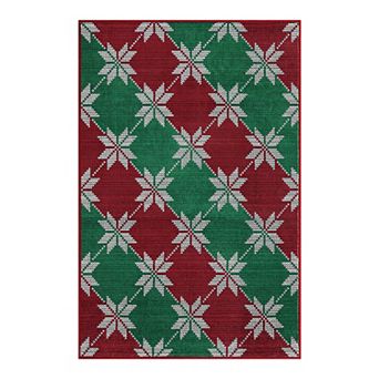 Faux Wool Area Rug - Heavyweight, Super Soft, Foldable for Easy Storage