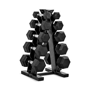 Obsidian Coated Dumbbell Weight Set