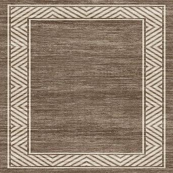 Modern Abstract Print Area Rug, Super Soft Shag Carpet for Living Room Bedroom
