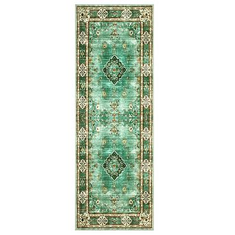 Plush 1208gsm Persian Pattern Washable Non-Slip Area Rug