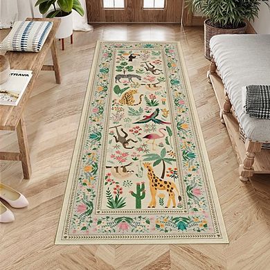 Non-Slip Foldable Area Rug ，Soft High Density Plush Shag Carpet for Living Room Bedroom Home Decor