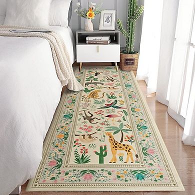 Non-Slip Foldable Area Rug ，Soft High Density Plush Shag Carpet for Living Room Bedroom Home Decor
