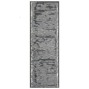 Modern Geometric Pattern Rug, Premium Polyester Pile, Soft Textured Floor Mat for Living Room