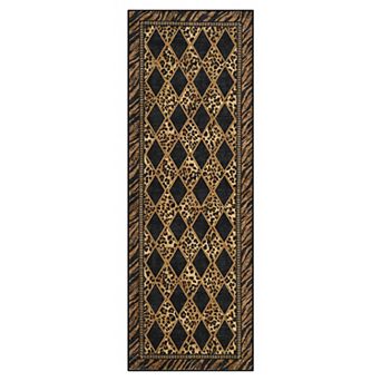Leopard Rugs for Living Room, Washable Leopard Print Large Area Rugs for Bedroom Non Slip