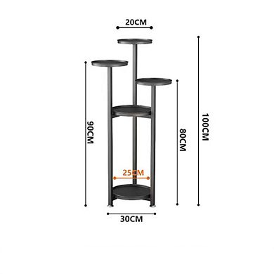 ANIXOL 100 cm Multi Level Metal Corner Plant Stand