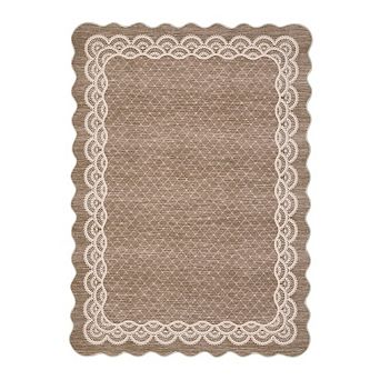 Washable Non-Slip Printed Area Rug, Polyester Carpet with Folding Design for Living Room Bedroom