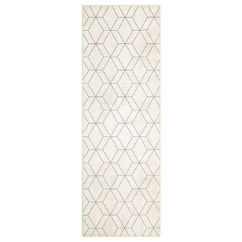 Washable Living Room Rugs, Non Slip Ultra Thin Low Pile Floor Carpet for Dining Room