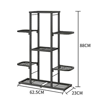 ANIXOL Multi-Tier Metal Plant Stand for Indoor Outdoor