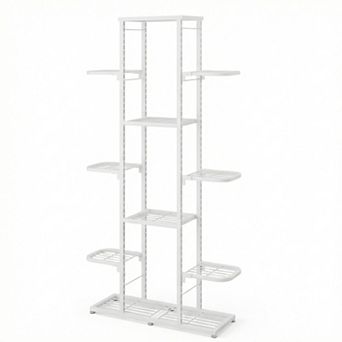 ANIXOL Multi-Tier Metal Plant Stand for Indoor Outdoor